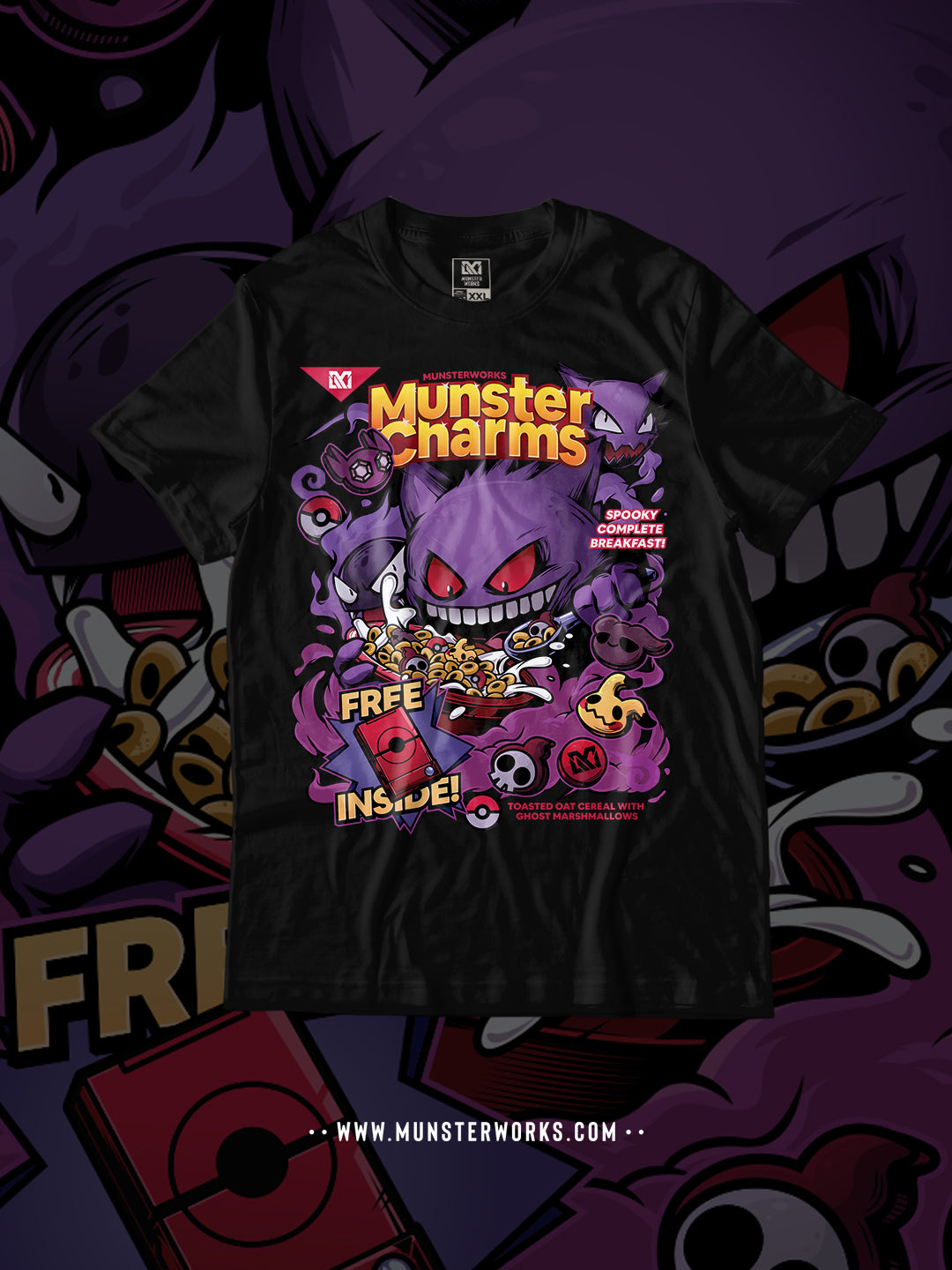Gengar Munster Charms