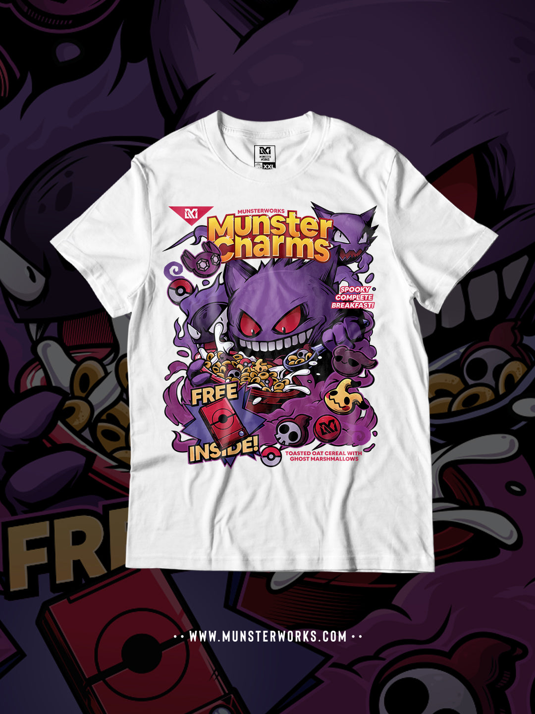 Gengar Munster Charms