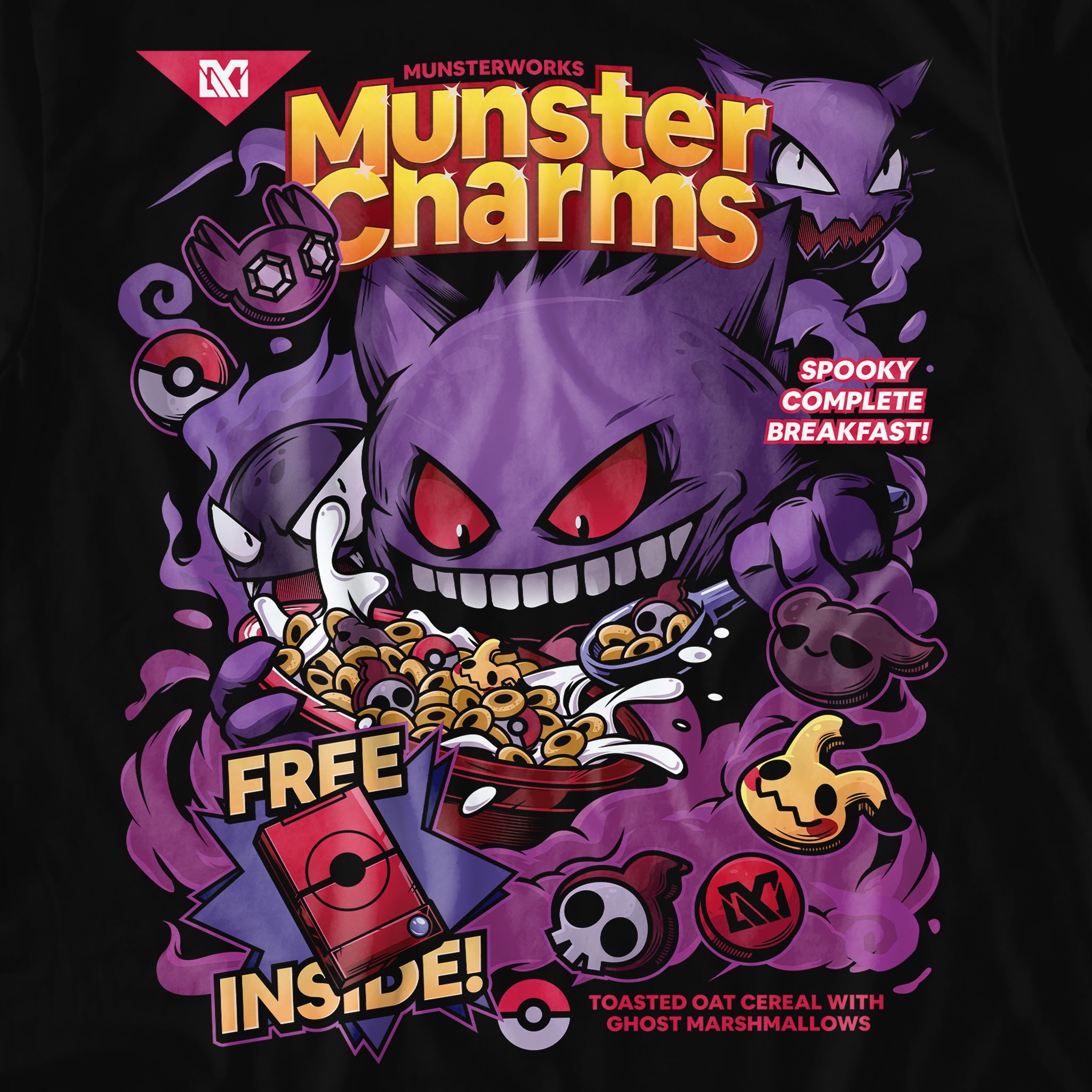 Gengar Munster Charms