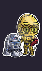 Sticker - Galaxy Droids